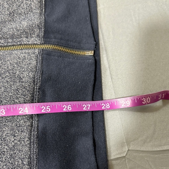 Men's Sonoma Navy  and Gray Zip-Up Hoodie - Picture 4 of 5